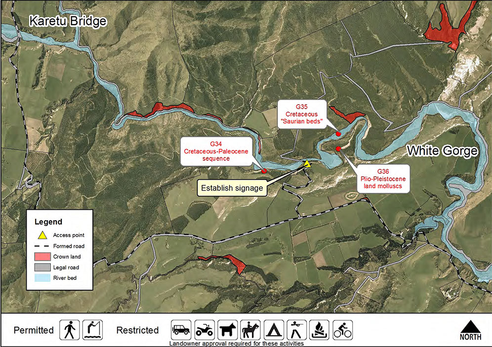 Karetu Bridge to White Gorge